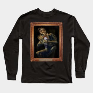 John Brown Devours the Sons of the South: Front Design Long Sleeve T-Shirt